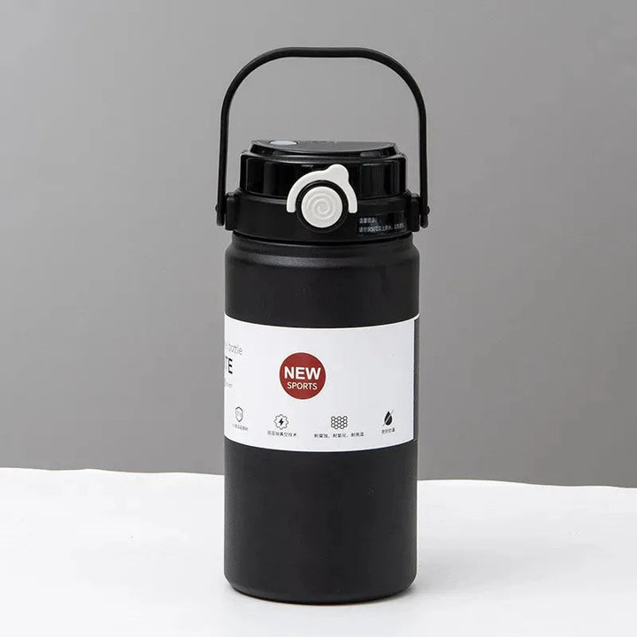 1 Litre Insulated Water Bottle with Straw