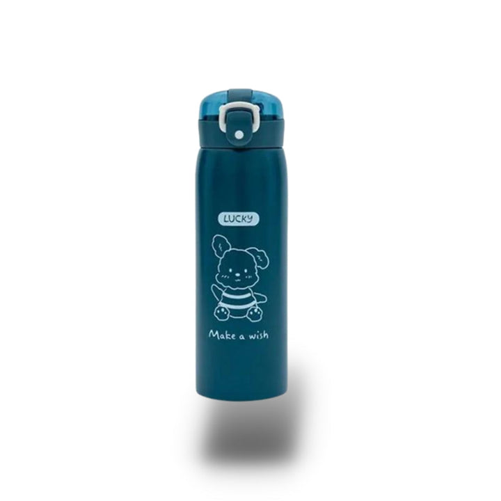 500ml Insulated Water Bottle with Straw