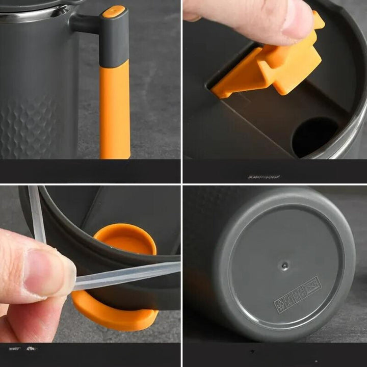 Insulated Coffee Cup with Handle