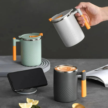 Insulated Coffee Cup with Handle