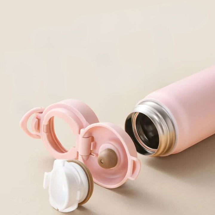 Insulated Pink Water Bottle