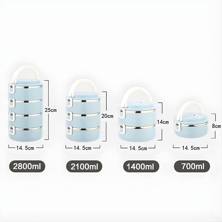 Lunch Box Heat Insulated
