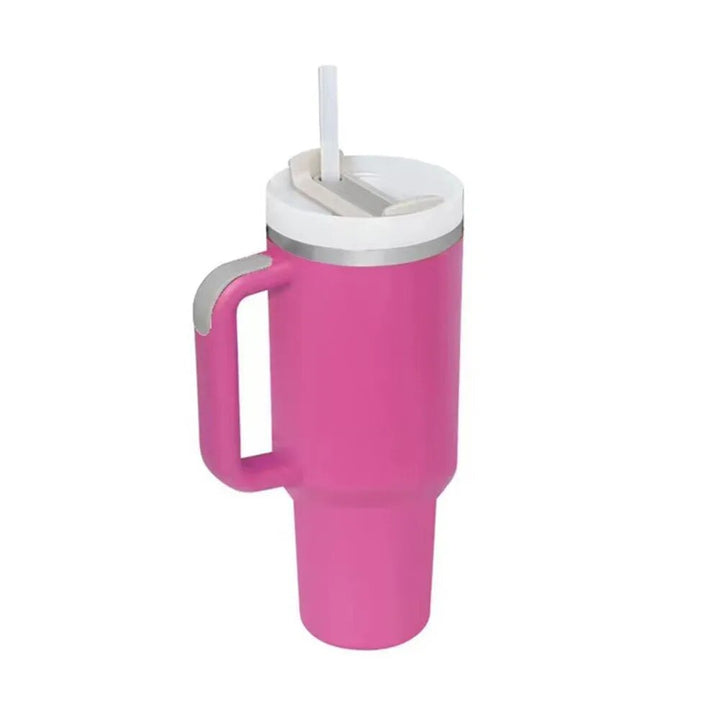 Personalised Insulated Cup with Straw