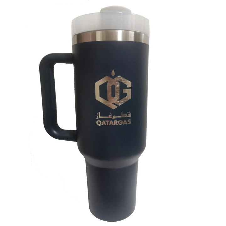 Personalised Insulated Cup with Straw